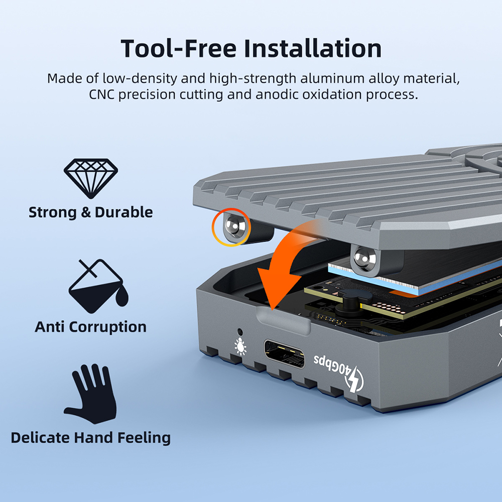 Casing Hard Driver eksternal M - 8Tb M2 Nvme Ssd ulasan dan harga