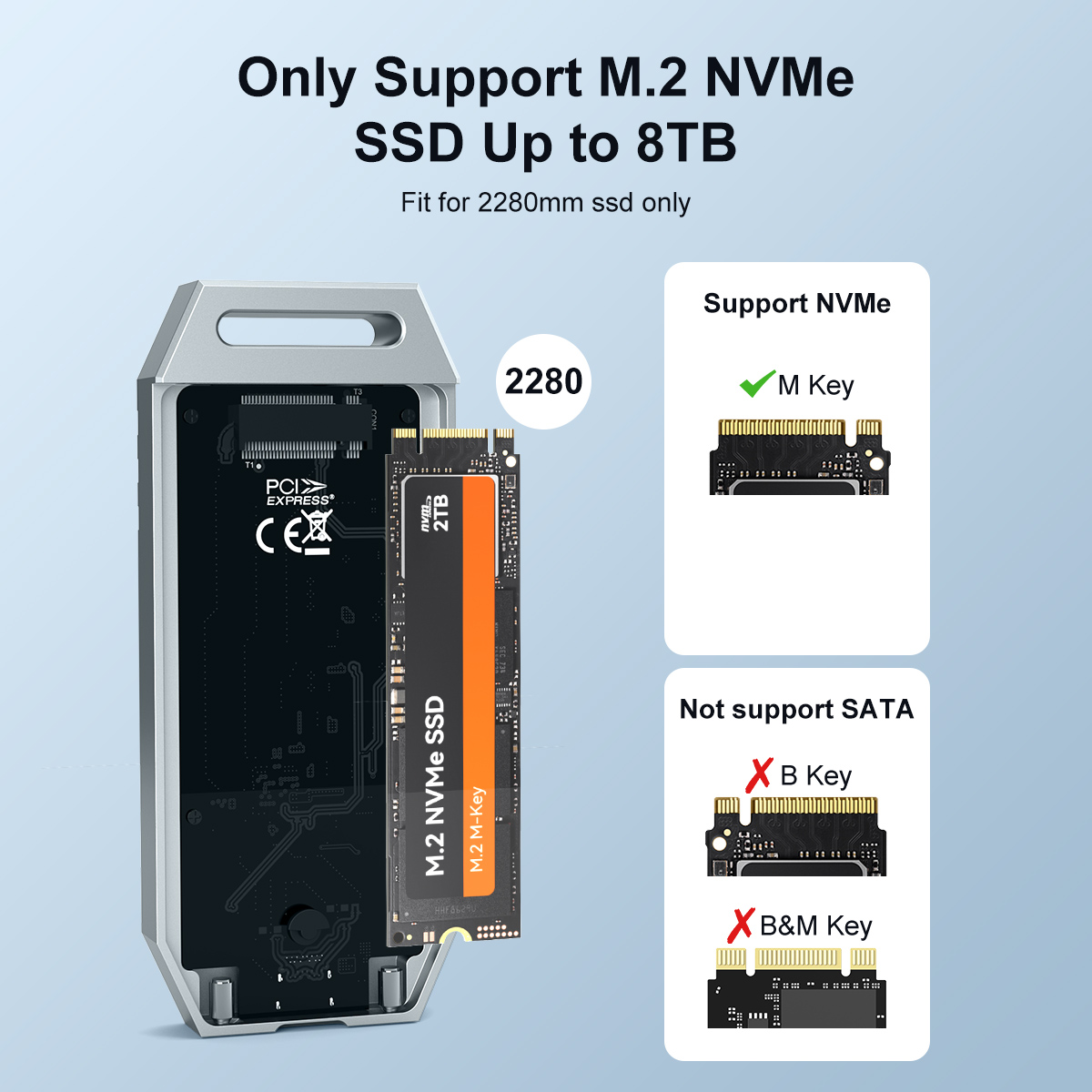 MAIWO 40Gbps USB4 Aluminium NV - Usb4 40Gbps External Ssd 8Tb ulasan dan harga